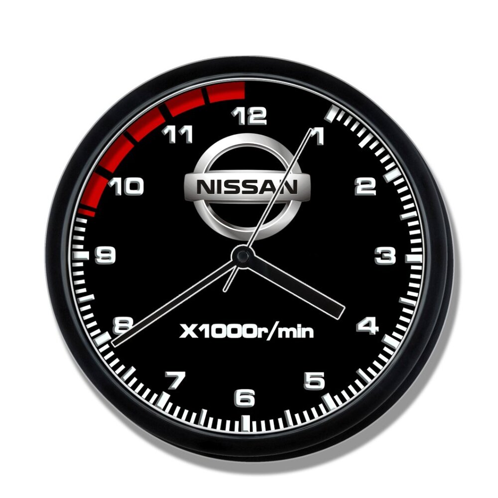 NISSAN JDM Japanese Brand Car Speedometer wall clock new Great gift / room decor